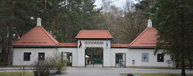 Entrance to the Riga Zoo
