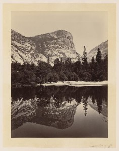 Mirror Lake, Yosemite. Photo by Carleton Watkins, 1865. Library of Congress.